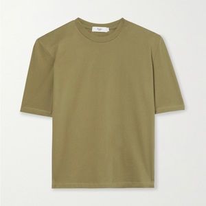 Frankie Shop Carrington padded shoulder tee BNWT